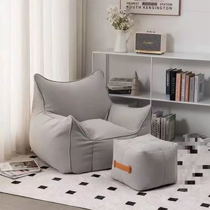 Fauteuil paresseux individuel pour enfants, design Petit Diable, style Tatami japonais, pour balcon, chambre et petit appartement - Product Image 1