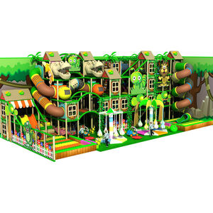 森のジャングルをテーマにした子供用プレイヤード、屋内用ソフトプレイグラウンド - Product Image 2