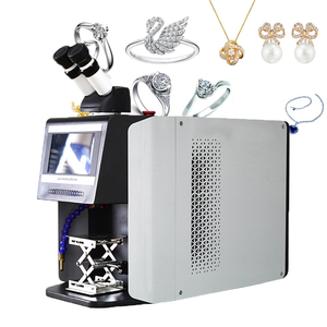 Machine de soudage laser à fibre portable pour la réparation de bijoux en or, mini, de bureau, en acier inoxydable, neuve, en promotion - Product Image 1