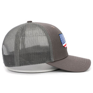 Gorras Trucker Unisex de 6 Paneles, de Algodón, Lisas, de Perfil Bajo, Multicolores, Negras, Vintage, con Parche 112, de Alto Rendimiento y Moda - Product Image 5