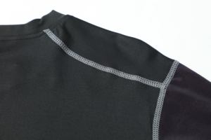 Maglia a Maniche <span class=keywords><strong>Lunghe</strong></span> da Uomo per Basket e Calcio, PRO Fitness, Elastica, Traspirante, ad Asciugatura Rapida, Alta Elasticità, per Sport e Corsa - Product Image 6