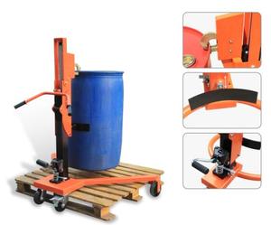 Manipulador de tambor de 350KG | Camión elevador de barril hidráulico | Brazo elevador de abrazadera de agarre de tambor para manejo de tambor químico de aceite - Product Image 4