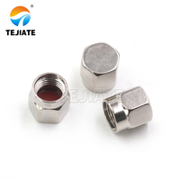 Para conector SMA tapa antipolvo macho/hembra contacto de cobre protector metálico TAPA DE Metal dorado para Cable RF Coaxial