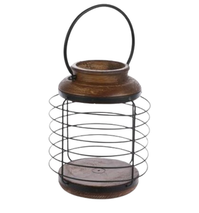 Portavelas con cable recubierto de polvo negro para hoteles de lujo, decoración del hogar para decoración de mesa, vacaciones de Navidad durante todo el año - Product Image 6