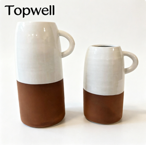 Hot Sale New Designs Factory Direct <strong>Price</strong> Ceramic and <strong>Terracotta</strong> <strong>Jar</strong> Pot with Milk Coffee Tea Honey - Product Image 1