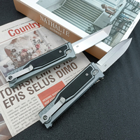 Couteau de poche tactique EDC de style EXO-M, lame en acier D2, vente en gros, couteau pliant pour le camping, la randonnée et la survie en plein air