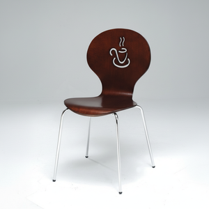 CHAO CHING AB-027 Sillas de comedor de madera de diseño moderno para restaurante Muebles apilables para el hogar con aplicación de cocina - Product Image 1