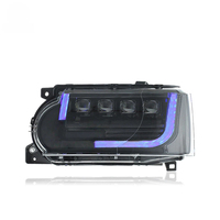 Phares LED à 4 lentilles pour Range Rover Vogue Sport 2010-2013, transformation de pièces d'origine en neuves, avec DRL de rechange