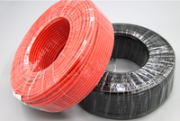 PV1-F Verzinntes Kupfer Niederspannungs-Photovoltaik-Solarkabel 1,5mm 2,5mm 4mm 6mm XLPE-Isolierung Doppelkern IP68 0,6/1kV Panelkabel