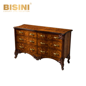 Gabinete de restauración de tipo villa británica de alto grado, gabinete de colección de cajones, comedor, villa, tienda, vitrina - Product Image 5