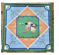 Tapis de Mahjong Américain Professionnel Direct Usine, Tapis de Jeu Portable en Caoutchouc Antidérapant avec Bords Cousus pour le Poker et le Divertissement