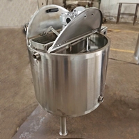 Nouvelle Cuve de Mélange et de Maintien au Chaud Automatique de 500 Litres pour Lait, Sirop de Sucre, Bonbons et Chocolat, Idéale pour la Boulangerie