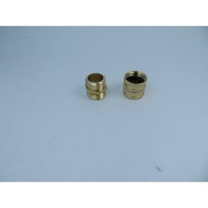 Adaptateur de tuyau d'arrosage de jardin 3/4 pouce GHT vers connecteur mâle-femelle en laiton avec raccords d'eau en plastique et en métal - Product Image 3