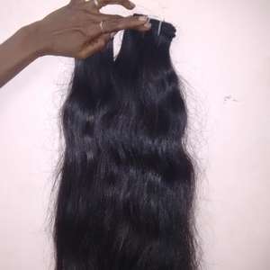 Tissage de cheveux remy de bonne qualité, 100%, cheveux humains, sans perte et emmêlé, tissage indien - Product Image 1