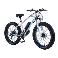EQ sepeda jalan 26 inci 21 kecepatan, sepeda listrik bahan Aloi aluminium 36V 350W10AH