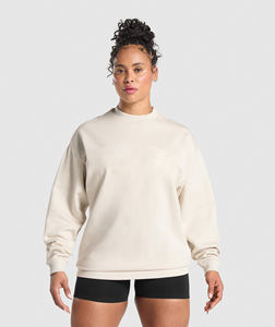 定制标志高品质套头衫奢华运动衫女式运动衫印花连帽衫女孩街装服装运动衫 - Product Image 5