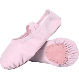 รองเท้าบัลเลต์แบบนุ่ม Dynadans สำหรับผู้หญิง พื้นยางแบบแบน ซับในผ้าฝ้าย รองเท้าเต้นรำ - Product Image 3