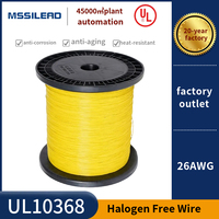 Spot Wholesale UL10368 Fil électrique 26AWG Fil XLPE sans halogène Cuivre étamé Fil d'éclairage à 105 degrés