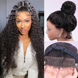 Promoción Letsfly: Pelucas de Cabello Humano con Encaje Frontal 360, Rizado, Liso o con Ondas, con Cabello de Bebé, de 14-28 Pulgadas, 250% de Densidad, para Mujeres - Product Image 4