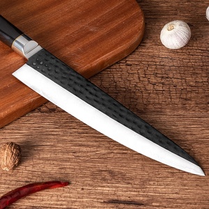 Bộ dao đầu bếp Damascus 3 lớp cao cấp, thủ công, thép VG10, họa tiết búa - Product Image 6