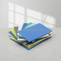 Vente en gros d'usine de feuilles de plastique ondulé creux en PP Corflute colorées de 2 mm
