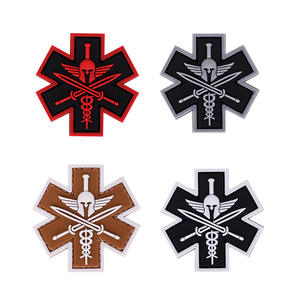 Badge 3D en caoutchouc PVC souple pour casque tactique et gilet - Product Image 2