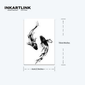 <span class=keywords><strong>Tatuajes</strong></span> de Peces Koi al por Mayor, Tatuaje de Larga Duración de 15 Días, Resistente al Agua, Arte Corporal con Jugo de Fruta Natural <span class=keywords><strong>para</strong></span> <span class=keywords><strong>Hombres</strong></span> y Mujeres, Adhesivo al por Mayor - Product Image 4