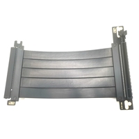 Récemment vente chaude Pcie 4.0*16 90 degrés à 180 degrés adaptateur de carte graphique universel câble d'extension câble Riser