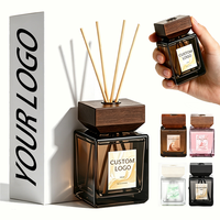 Promotion : Ensemble diffuseur à bâtonnets personnalisé avec logo, sans flamme, pour hôtel, toilettes et maison, parfum longue durée, ornement d'intérieur