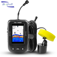 XF03 fil détecteur de poisson alarme de morsure écho sondeur sonar pour la pêche 100M profondeur d'eau détecteur de pêche Portable en vente