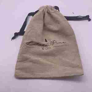 Wholesale Eco Muslin Cotton Linen <b>Drawstring</b> Bag Customized Organic Cotton Gift Packaging <b>Pouch</b> Biodegradable Wallet Wedding - Product Image 2