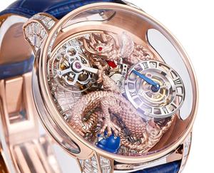 ساعة أوتوماتيكية ميكانيكية عالية الجودة للرجال من Jacob Dragon مزودة بقرص للغوص وقطعة فنية تتميز بميزات التنبيه والغطاس - Product Image 3