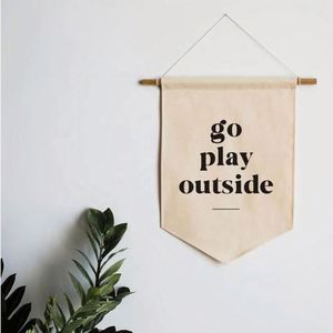 ป้ายผ้าโพลีเอสเตอร์พิมพ์ลายสำหรับตกแต่งภายในอาคาร ขนาด 30x180 ซม. น้ำหนักเบา พกพาสะดวก กันน้ำ ราคาส่งถูก รับทำตามสั่ง - Product Image 6