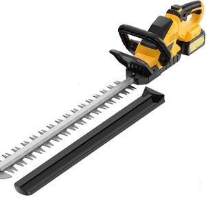 Taille-<span class=keywords><strong>haie</strong></span> sans fil au lithium 21V avec lame <span class=keywords><strong>de</strong></span> 21 pouces pour la récolte des feuilles <span class=keywords><strong>de</strong></span> thé et l'élagage des haies <span class=keywords><strong>de</strong></span> <span class=keywords><strong>jardin</strong></span> - Product Image 1