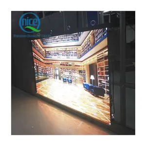 P2.9 p3.9 p4.8 sinal de display de led, ultrafino, leve, para arte interna, pendurada, para janela de vidro e tela de led