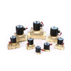 Solénoïde 1/4" 3/8" 1/2" 3/4" 1" DN8/10/15/20/25/50 Normalement Fermé Pneumatique pour Eau Huile Air 12V 24V 220V 110V - Product Image 2