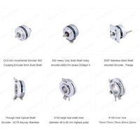 Encodeur rotatif absolu BISS-C/SSI à arbre creux de 15 mm d'épaisseur, interface RS485, 17 bits, 19 bits, 20 bits, 22 bits, 24 bits, capteur encodeur