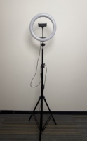 Lampe annulaire LED de 10 pouces pour TikTok avec support, idéale pour la photographie et le maquillage (vente en gros usine)