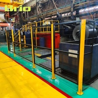 Valla de Seguridad Automatizada para Máquinas y Celdas Robóticas, Embalaje Plano Enmarcado para Plantas de Fabricación, Protección Perfecta