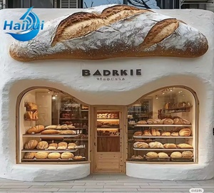 Sculpture de gâteau sur mesure en fibre de verre, grand modèle façonné à la main, thème artistique, simulation de pain, Guangdong, pour Food Truck - Product Image 4