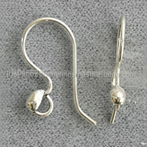 Sterling <b>Silver</b> Ear <b>Wires</b> Bulk, Sterling <b>Silver</b> Earwires for Sale, Making Sterling <b>Silver</b> Earwires - Product Image 1