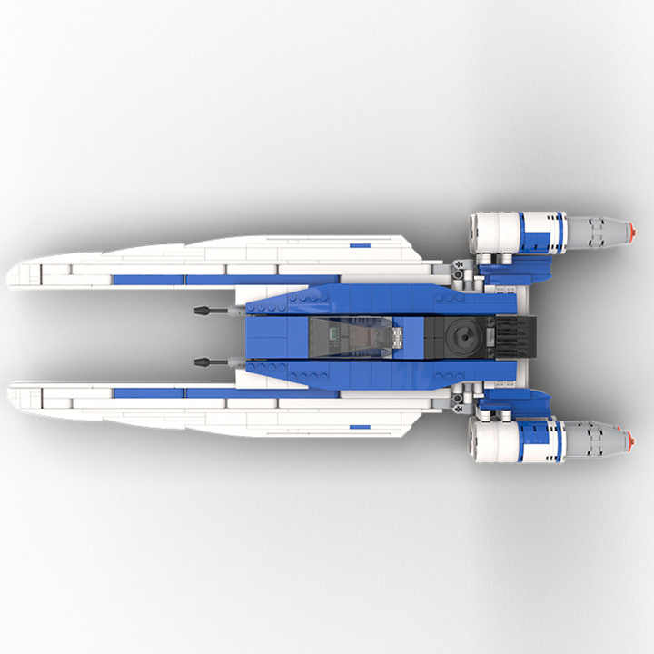 MOC-88721 Andor's White U Wing Star Dropship Blocks Toy Wars U-Wing ...