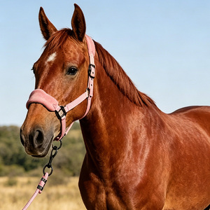 Ensembles d'équipement équestre en gros : Collier de tête réglable en alliage de zinc pour <span class=keywords><strong>chevaux</strong></span>, harnais assorti - Product Image 6