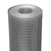 Grillage soudé galvanisé à chaud Dake, maille de 1/2 à 1 pouce, toile métallique de 0,5 à 6 mm, rouleau pour clôture et construction, vente en gros d'usine