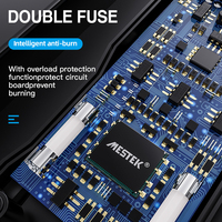 MESTEK Nouvelle Génération Professionnel True RMS Multimètre 600V Smart Ohm Capacité 60Hz AC DC NCV Testeur Multimètre Avancé