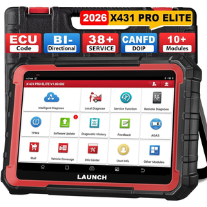 เครื่องสแกนวินิจฉัย LAUNCH X431 Pro Elite OBD2 รองรับ CAN FD DOIP ระบบสองทิศทาง พร้อมฟังก์ชั่นการเข้ารหัส ECU และอ่านโค้ด - Product Image 1