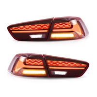 Feux arrière à LED MITSUBISHI LANCER 2008-2021 avec clignotants séquentiels et feux stop