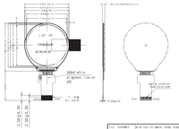 Écran couleur circulaire de petite taille, 1,1 pouce, 240*240, module d'affichage LCD TFT IPS rond, interface MCU GC9A01 pour montre intelligente, maison intelligente
