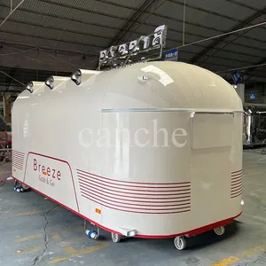 รถขายอาหารเคลื่อนที่แบบกำหนดเอง Canche พร้อมอุปกรณ์สำหรับขายฮอทดอก เบอร์เกอร์ และอาหารอื่นๆ - Product Image 6