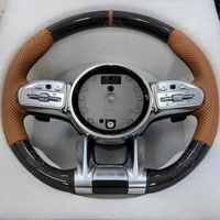 Volant en cuir personnalisé adapté aux Mercedes Benz Gls Gle W204 W205 W213 W219 W222 E63 Amg C63 E63 S63 G63 G65